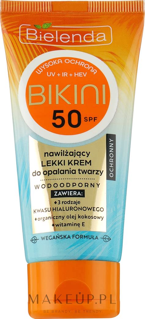 Bielenda Bikini Moisturizing Face Cream Spf Nawil Aj Cy Lekki Krem