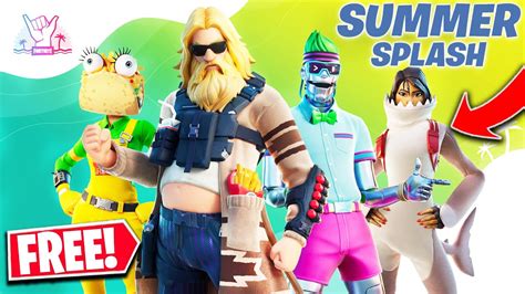 NEW Fortnite SUMMER SPLASH 2020 14 Days Of Summer NEW LTMS