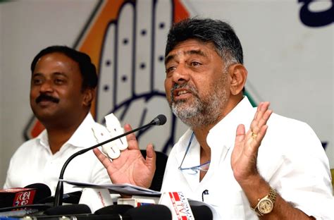 KPCC President DK Shivakumar Addresses A Press Conference