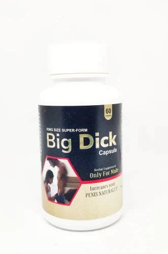 Big Dick Herbal Penis Enlargement Capsule 60 Capsule For Men At Rs 900