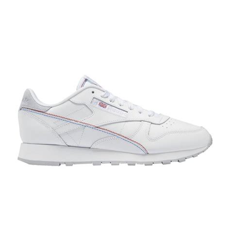 Reebok Classic Leather White Vector Blue Gy Solesense