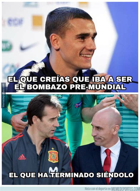 Los Mejores Memes Sobre Rubiales Y Lopetegui