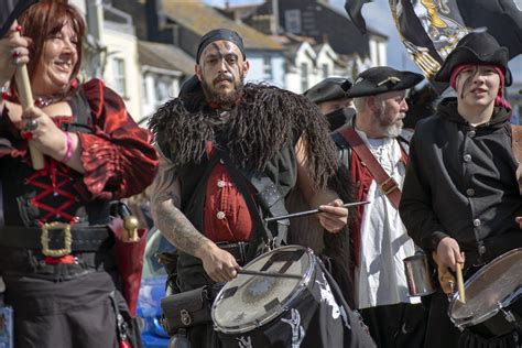 2019 Parade Drummers The Brixham Pirate Festival