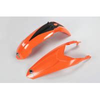 Kit Parafanghi Arancio Fluo Ktm Ufo Plast