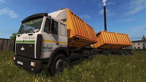 FS17 MAZ 6303 and trailer v 1 0 MAZ Kamaz Gaz Mod für Farming