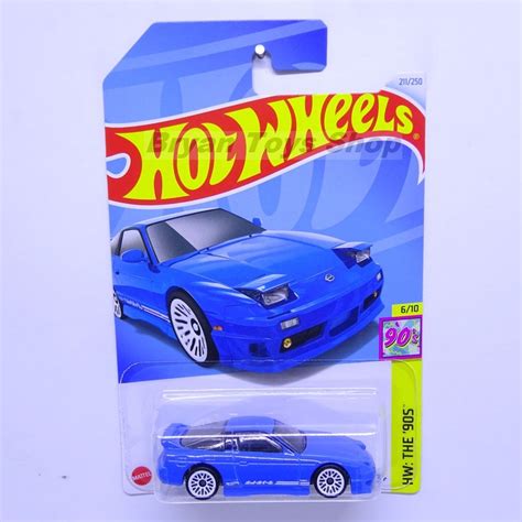 Jual Hot Wheels 96 Nissan 180SX Type X Biru Shopee Indonesia