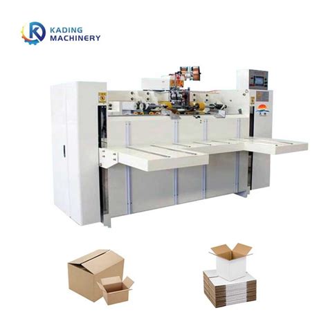 Semi Auto Single Piece Carton Box Stitching Machine Corrugation