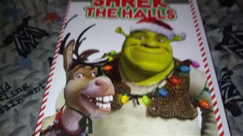 Shrek The Halls Dvd Unboxing Youtube