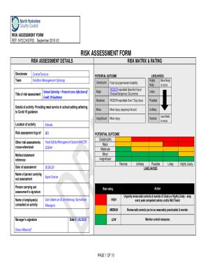 Infection Control Risk Assessment Form Fillable Printable Pdf The