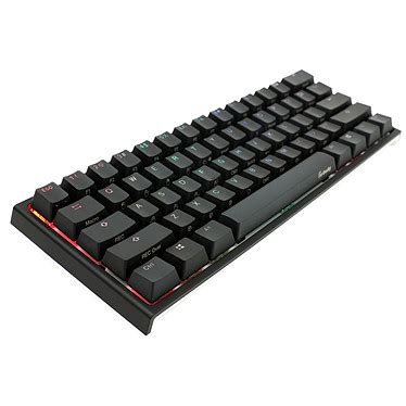 Ducky Channel One Mini Rgb Noir Cherry Mx Rgb Speed Silver