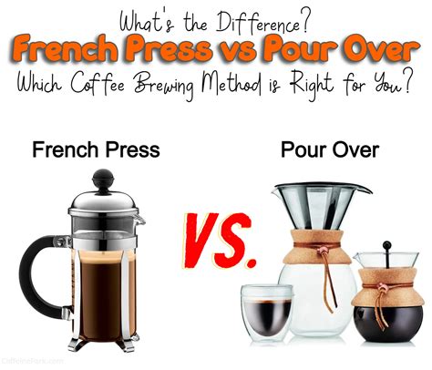 French Press Vs Pour Over Coffee Which One To Choose In Coffee