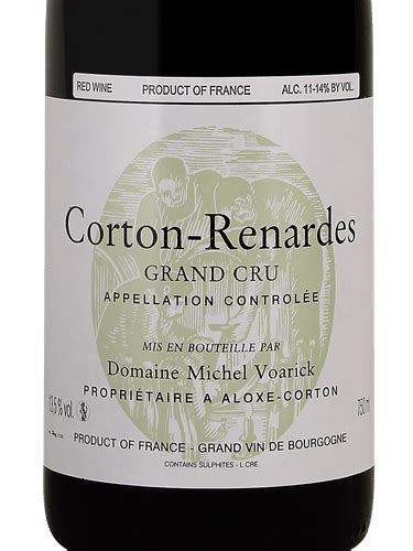 2000 Domaine Michel Voarick Corton Grand Cru Les Renardes Vivino US