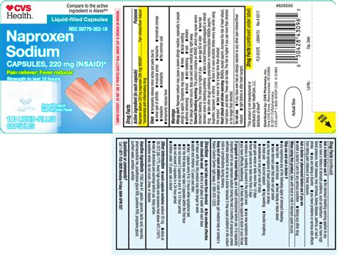 NAPROXEN SODIUM Capsule Liquid Filled