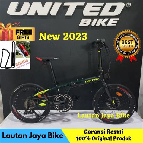 Jual SEPEDA LIPAT 20 UNITED PHANTOM 3 0 NEW Di Seller Lautan Jaya Bike