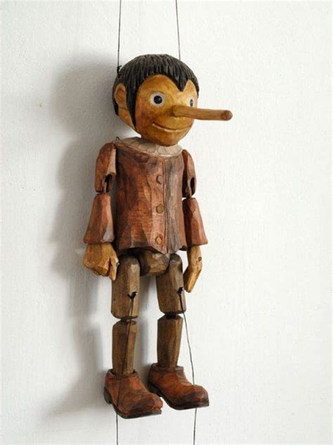 Pinocchio Wood Marionette Wooden Puppet Marionette Puppet Pinocchio