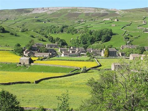 Gunnerside In Swaledale Yorkshire Dales National Park English