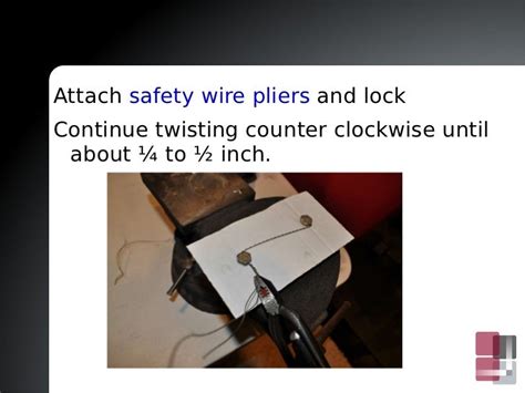 How To Install Safety Wire Presentation