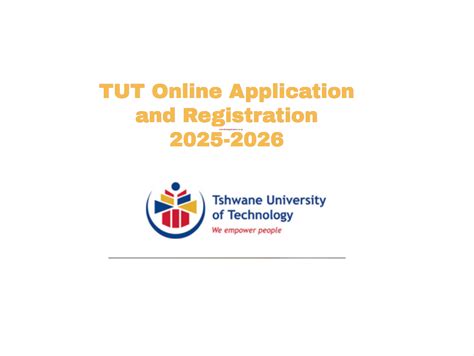 TUT Online Application And Registration 2025 2026 TUT Online