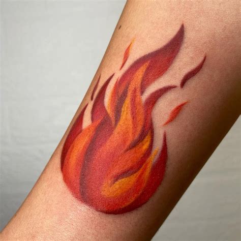 Aggregate 82 Minimalist Fire Tattoo Best In Cdgdbentre