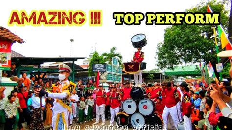 Keren Atraksi Marching Band Chondro Banser Wonopringgo Di Sokoduwet