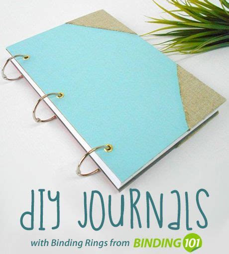 Make DIY Journals With Binder Rings Easy And Cheap Binder Rings At