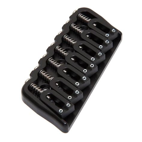 Hipshot String Multi Scale Fixed Bridge Black Reverb