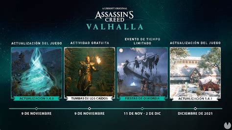 Assassins Creed Valhalla Recibirá El Dlc Tumbas De Los Caídos Este Martes Vandal