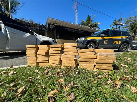 PRF apreende pasta base de cocaína avaliada em 6 milhões de reais em