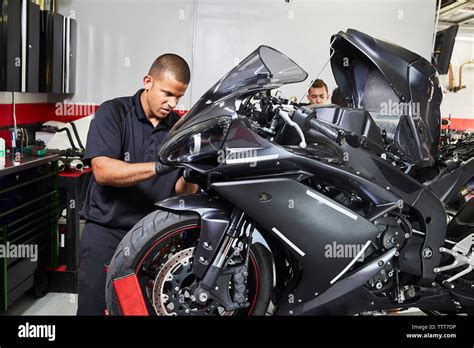 Motorcycle Factory Hi Res Stock Photography And Images Alamy