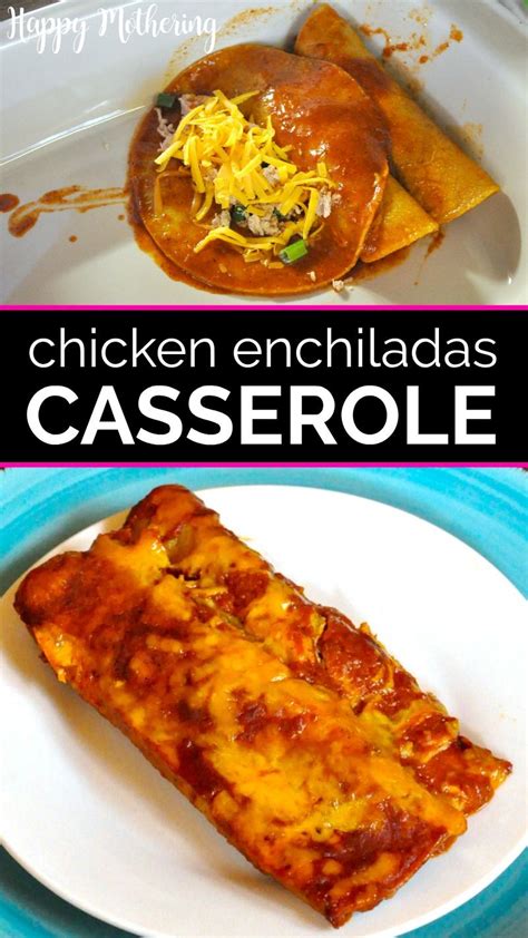 Chicken Enchiladas With Red Enchilada Sauce Recipe Mexican Food