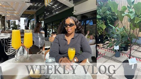 WEEKLY VLOG Brunch Date Building New Habits Plant Shopping Hauls