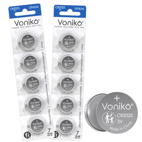 Snapklik Voniko Volt Cr Battery Pack Cr Button Cell