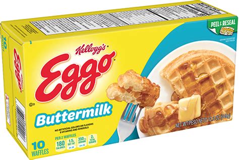 Kellogg’s® Eggo® Chocolate Chip Belgian Style Street Waffles | L'Eggo ...