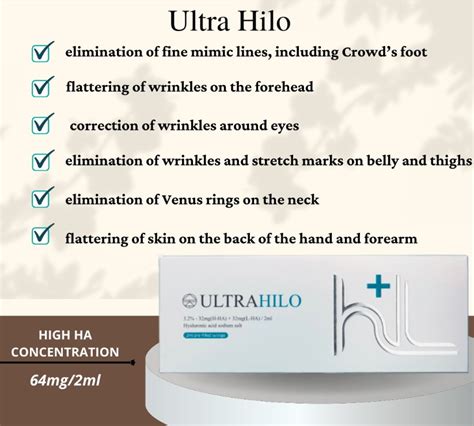 Buy Korea Ultrahilo H L Mg Ml Profhilo Points Injection Face