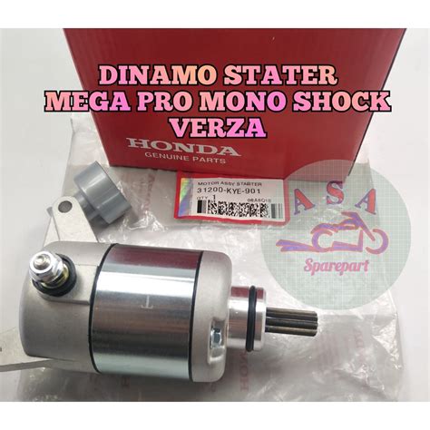 Jual Dinamo Stater Starter Honda Mega Pro Mono Shock Verza Megapro