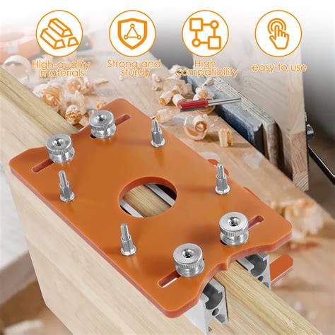 Trimming Machine Slotted Bracket Invisible Fastener Slotting Bracket