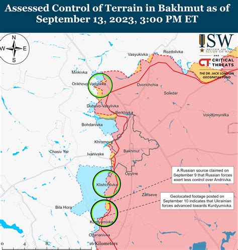 Ukraine War Maps Show Counteroffensive Gains Amid Bakhmut Successes