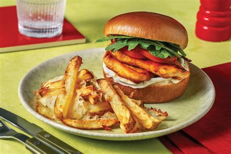 Easy Peri Peri Chicken Burger Recipe HelloFresh