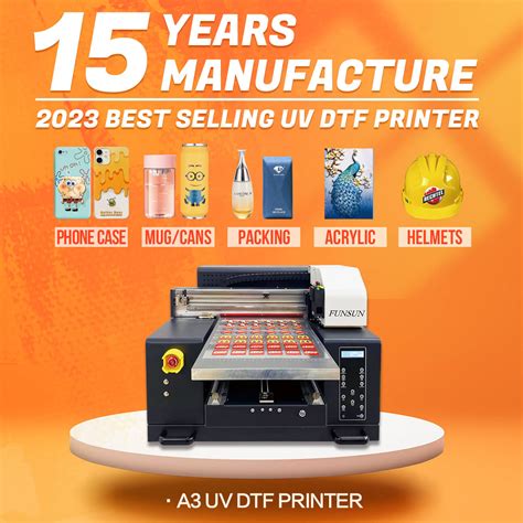 Dtg Printer Dtf Printer Uv Flatbed Printer Funsun