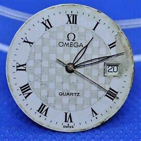 Original Omega Quartz Caliber Eta 255411 Movement And Dial Ref15162