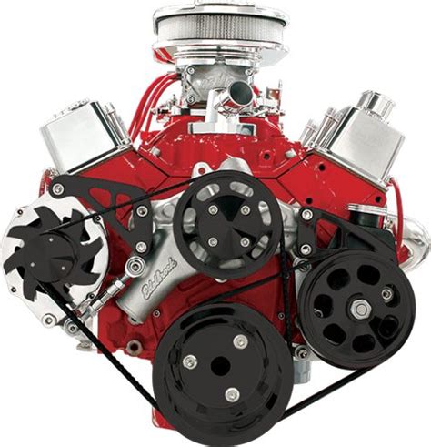 Buy BILLET SPECIALTIES SMALL BLOCK CHEVY BLACK FRONT ENGINE SERPENTINE