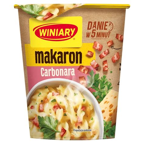 Winiary Makaron carbonara 50 g Zakupy online z dostawą do domu