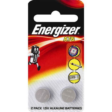 Buy Energizer LR44 A76 1 5V Button Cell Batteries Pkt 2pc Online