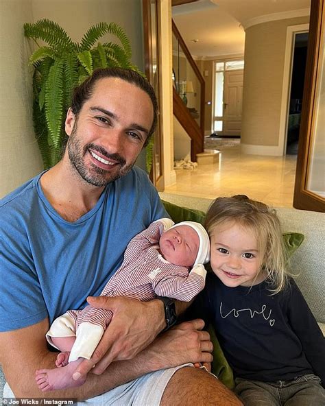 Joe Wicks Cuddles Up To His Two Day Old Daughter As He Shares That The