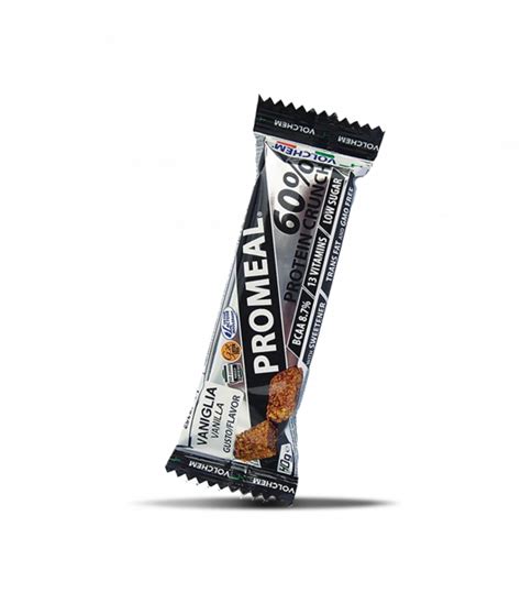 Volchem Promeal Protein Crunch Barretta Da Gr Vitaminstore