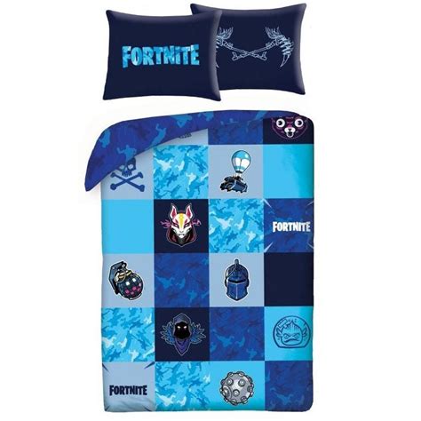 Fortnite Shuffles Single Quilt Cover Set Kidscollections