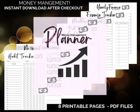 Money Planner Budget Planner Money Savings Challenge - Etsy