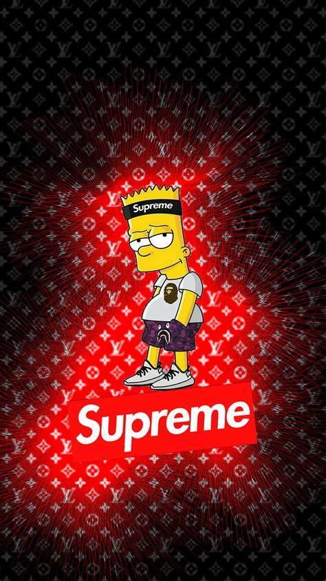 Bart Simpson Supreme Xxtenations Wallpaper Wallpaper Hd New B62 | Hot ...