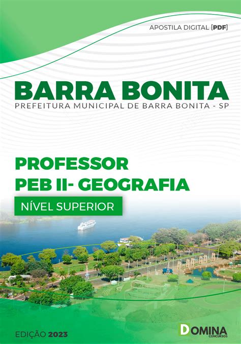 Apostila Pref Barra Bonita Sp 2023 Professor Peb Ii Geografia