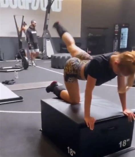 Danielle Moinet Working Out Showing Off Her Incredible Ass XHamster